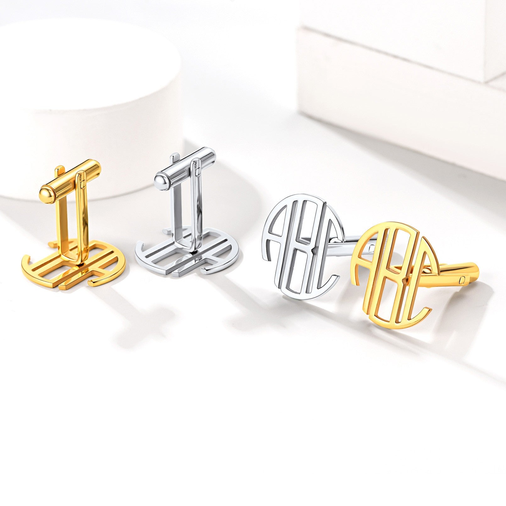 Personalized Initial Cufflinks