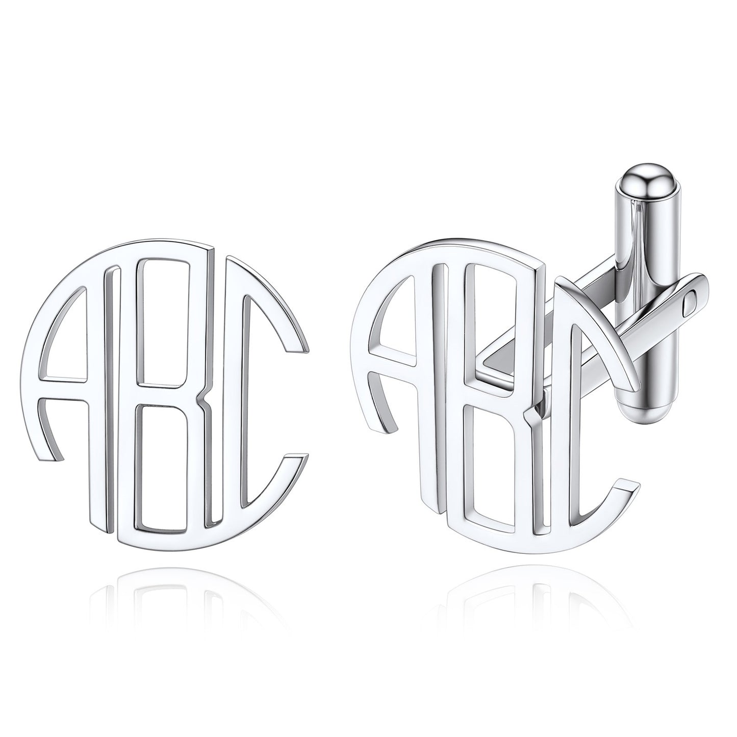 Personalized Monogram Initial Cufflinks for Men CFC14737