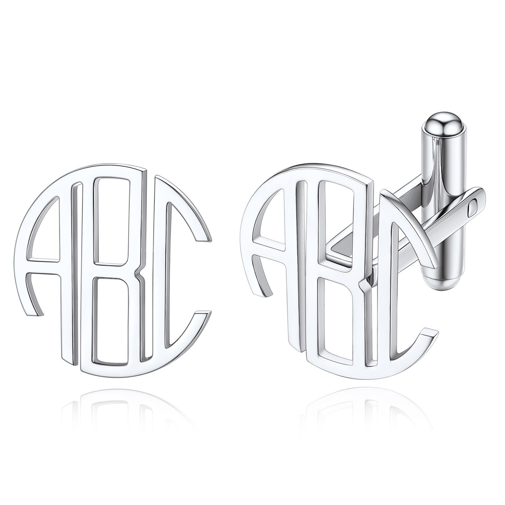 Personalized Monogram Initial Cufflinks for Men CFC14737