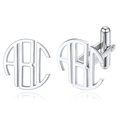 Personalized Monogram Initial Cufflinks for Men CFC14737