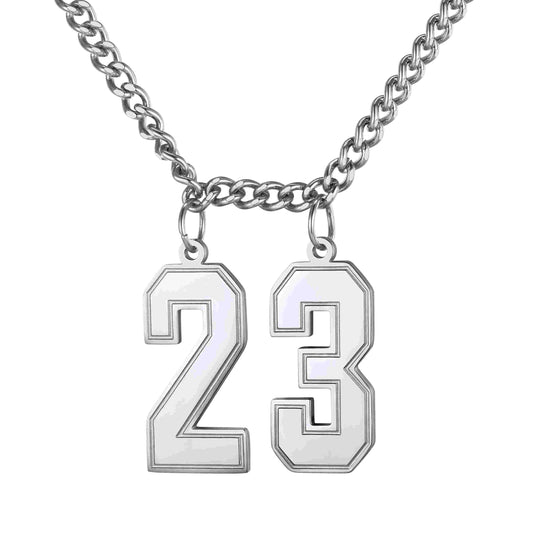 Personalized Number Necklace Jersey Number Necklace
