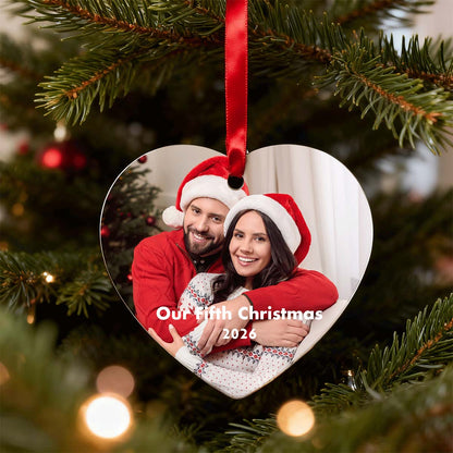 Personalized Photo Christmas Ornaments