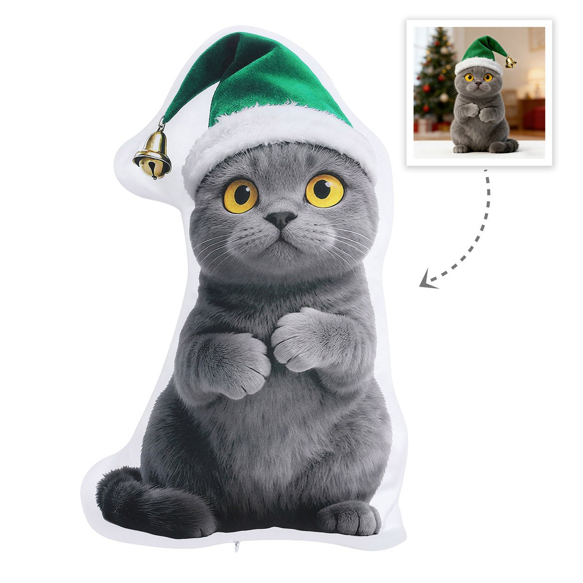 Personalized Photo Pillow with Picture Double Side Print