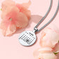 Photo Necklace With Cubic Zirconia