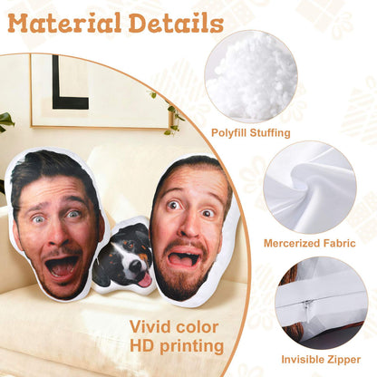 Photo Pillow with Picture Double Detail