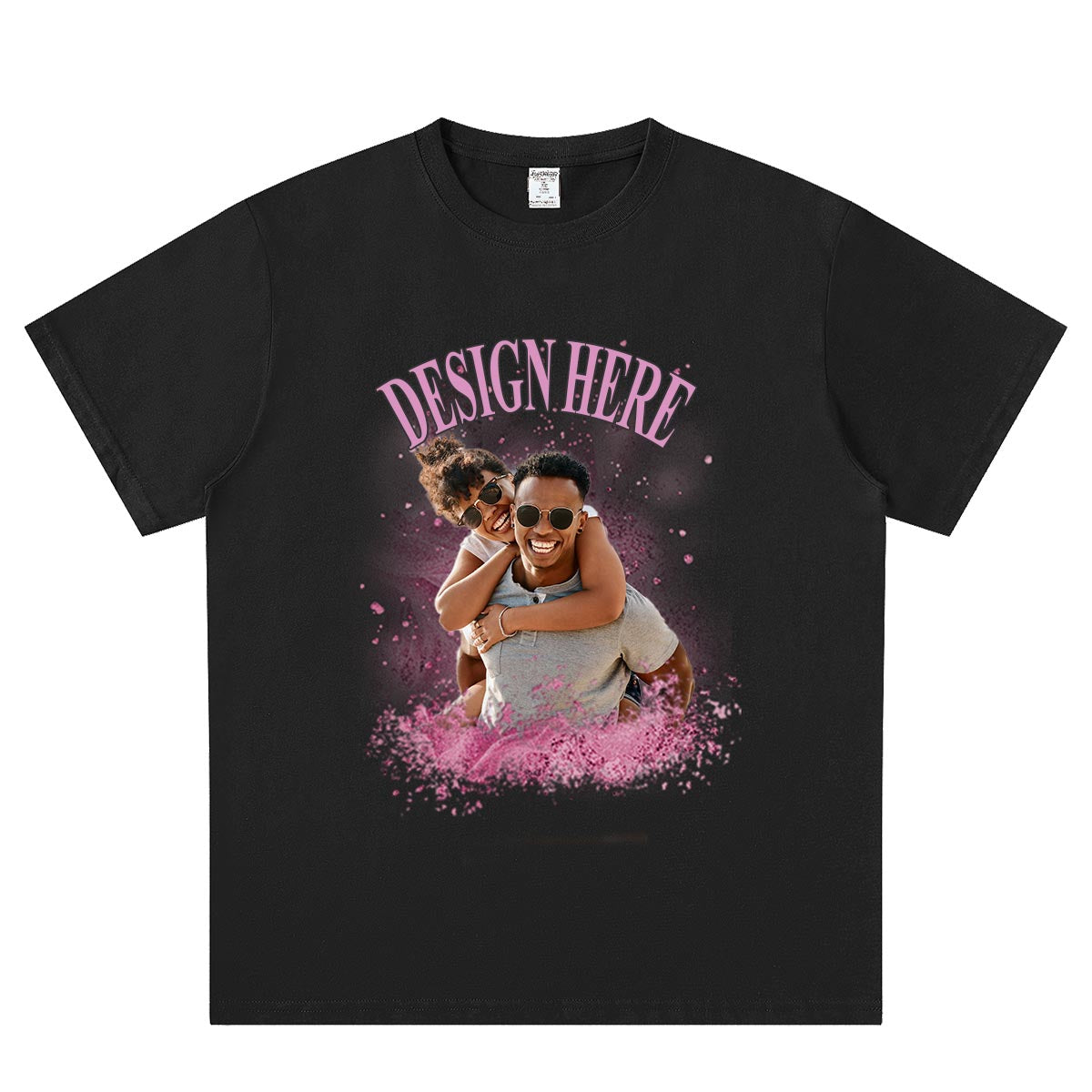 Photo and Text T-Shirts for Women Men