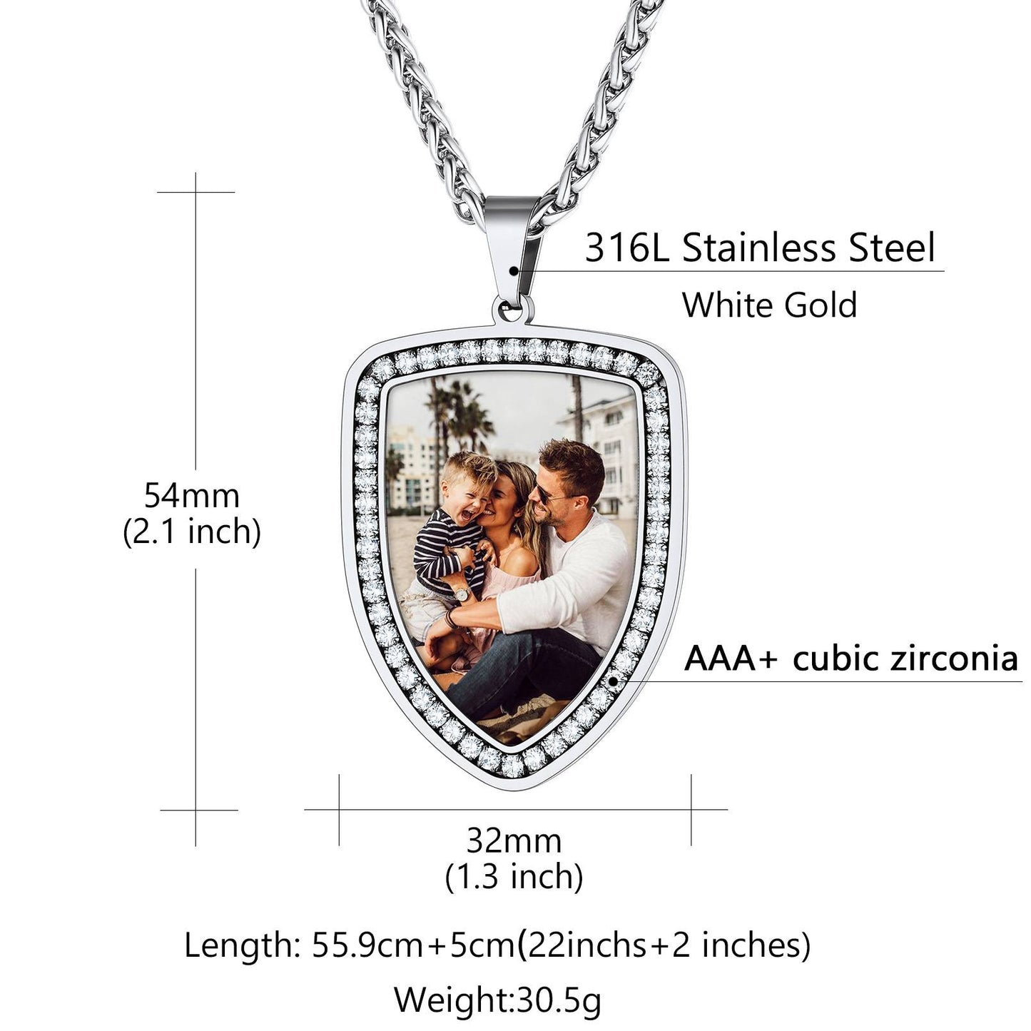 Picture Necklace-size