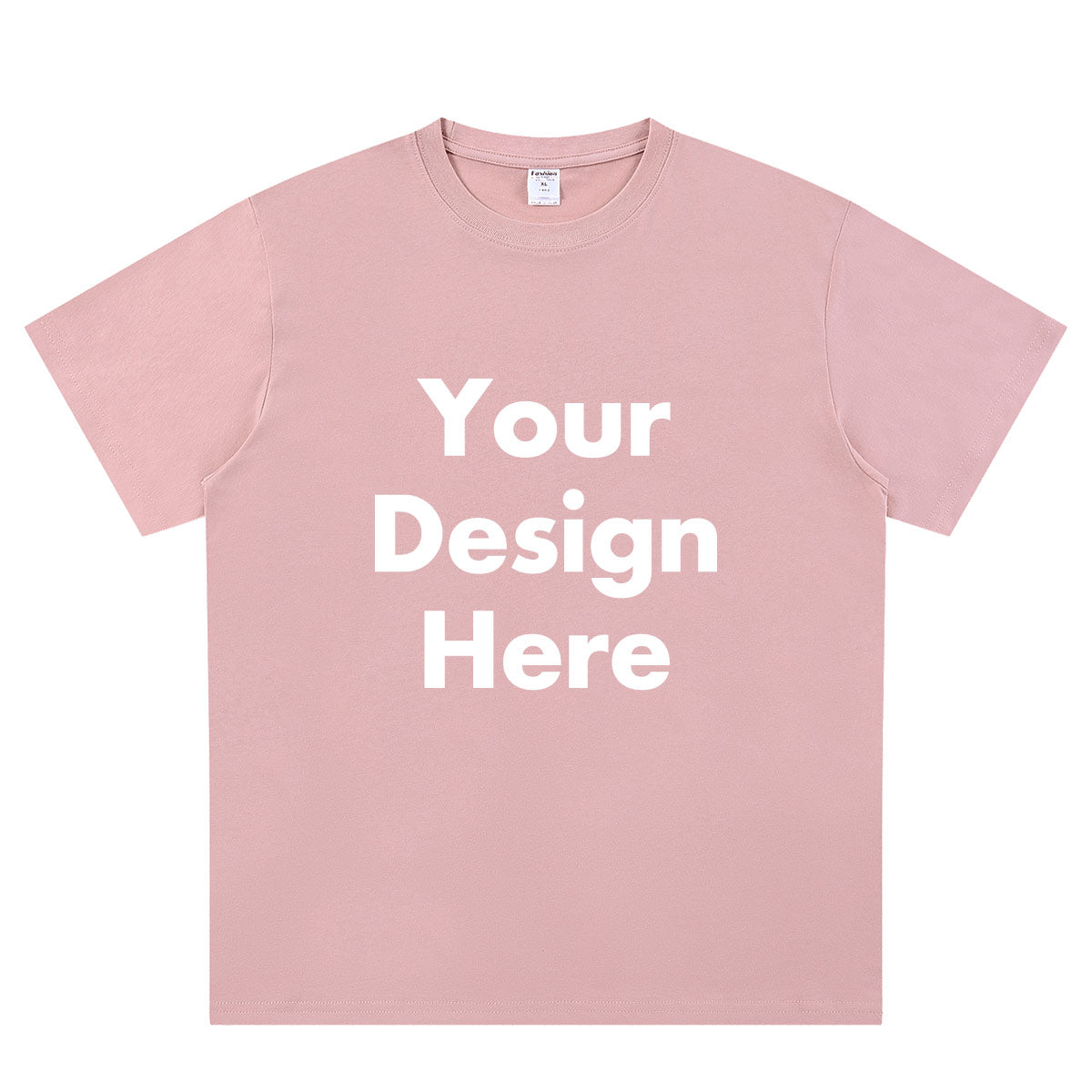 Pink Text T-Shirts for Women Men