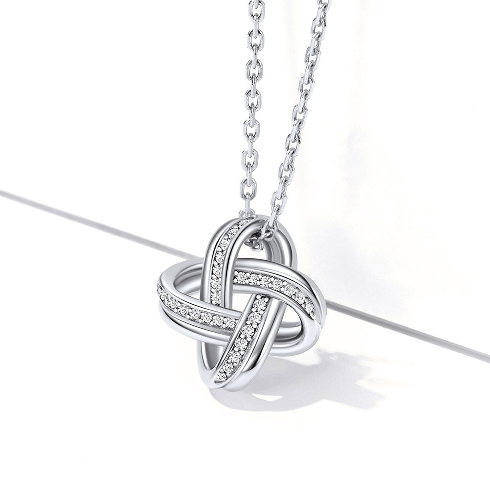 Quadruple Love Knot Necklace