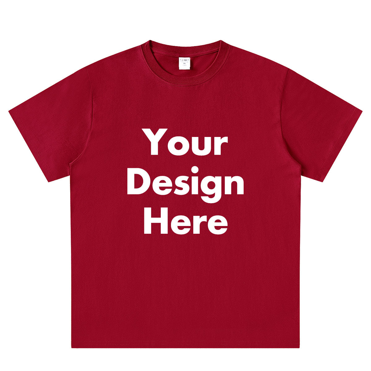 Red Text T-Shirts for Women Men