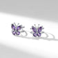 Birthstone Butterfly Jewelry Set