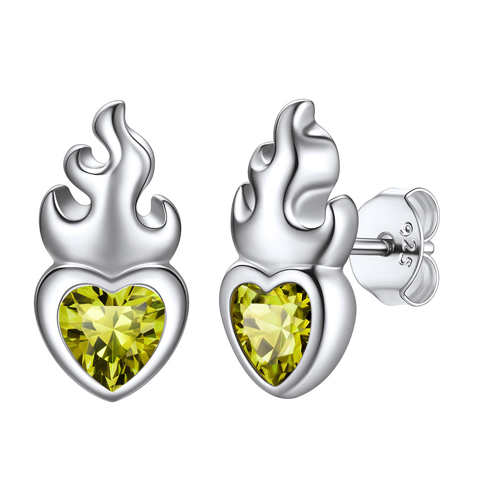 Sacred Heart August Earrings