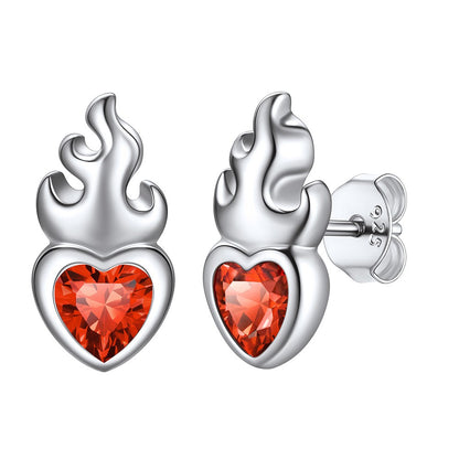 Sacred Heart July Earrings