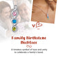 Silver Birthstone Necklace