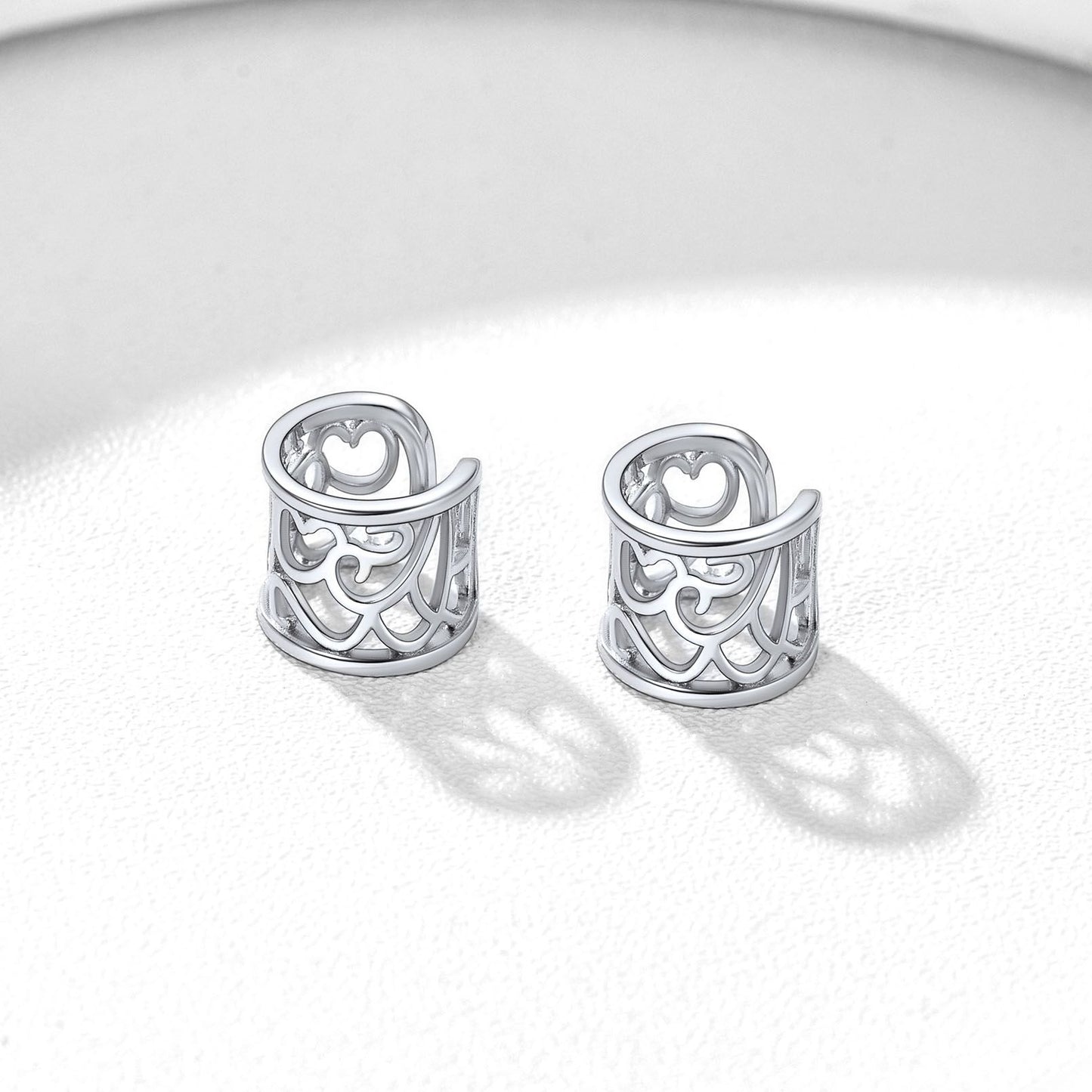 Sterling Silver Celtic Ear Cuffs Cartilage Earrings