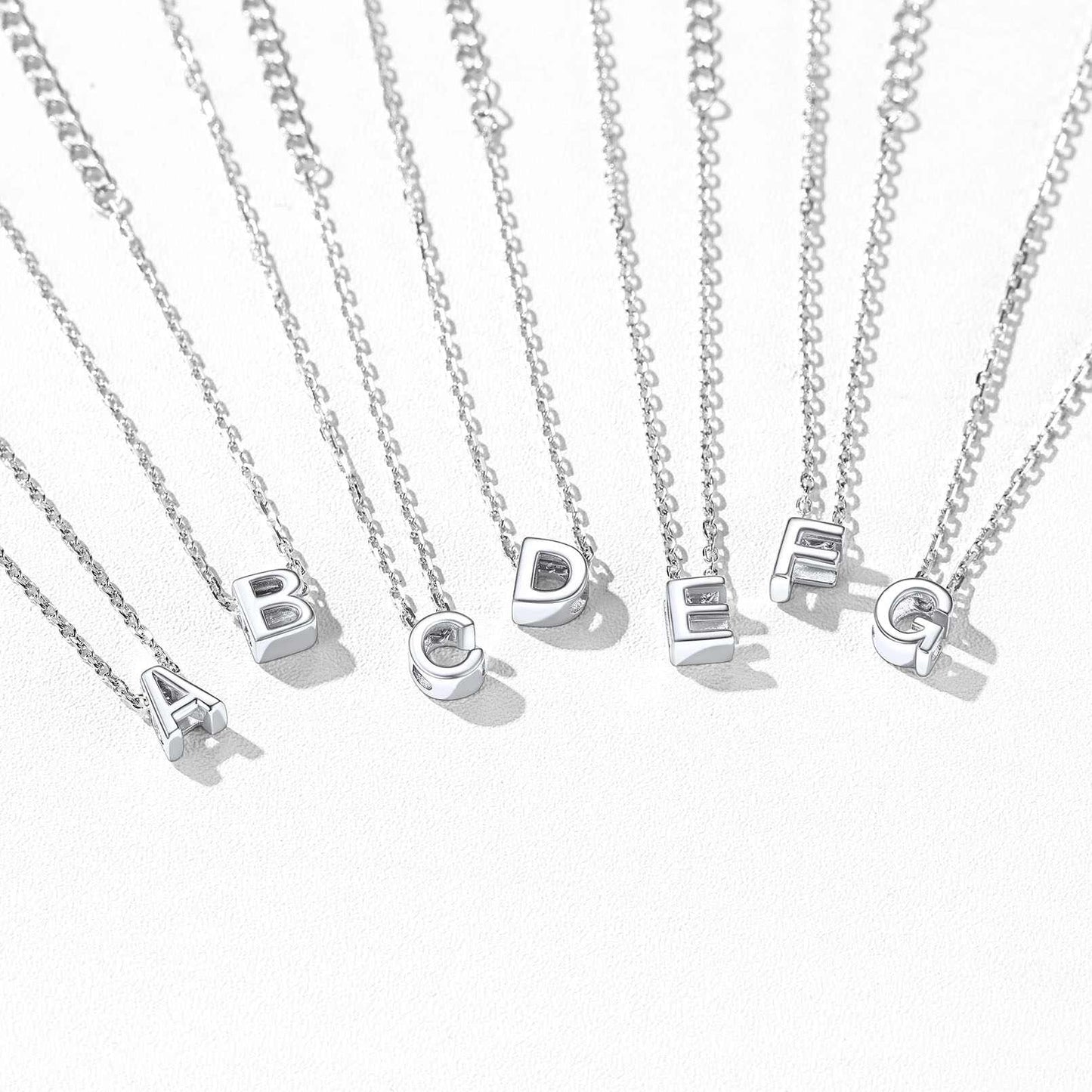 Sterling Silver Initial Bracelet with different initial