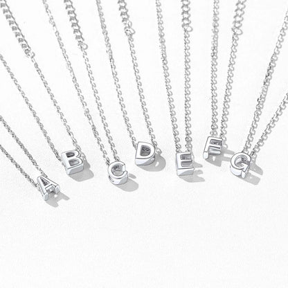 Sterling Silver Initial Bracelet with different initial