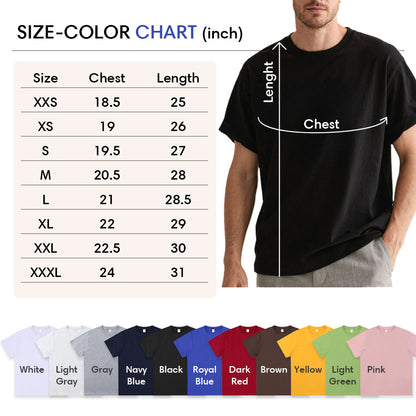 T shirt Dimension Durable