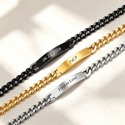 Three Cuban chain Necklace in black, gold, and silver on a light background