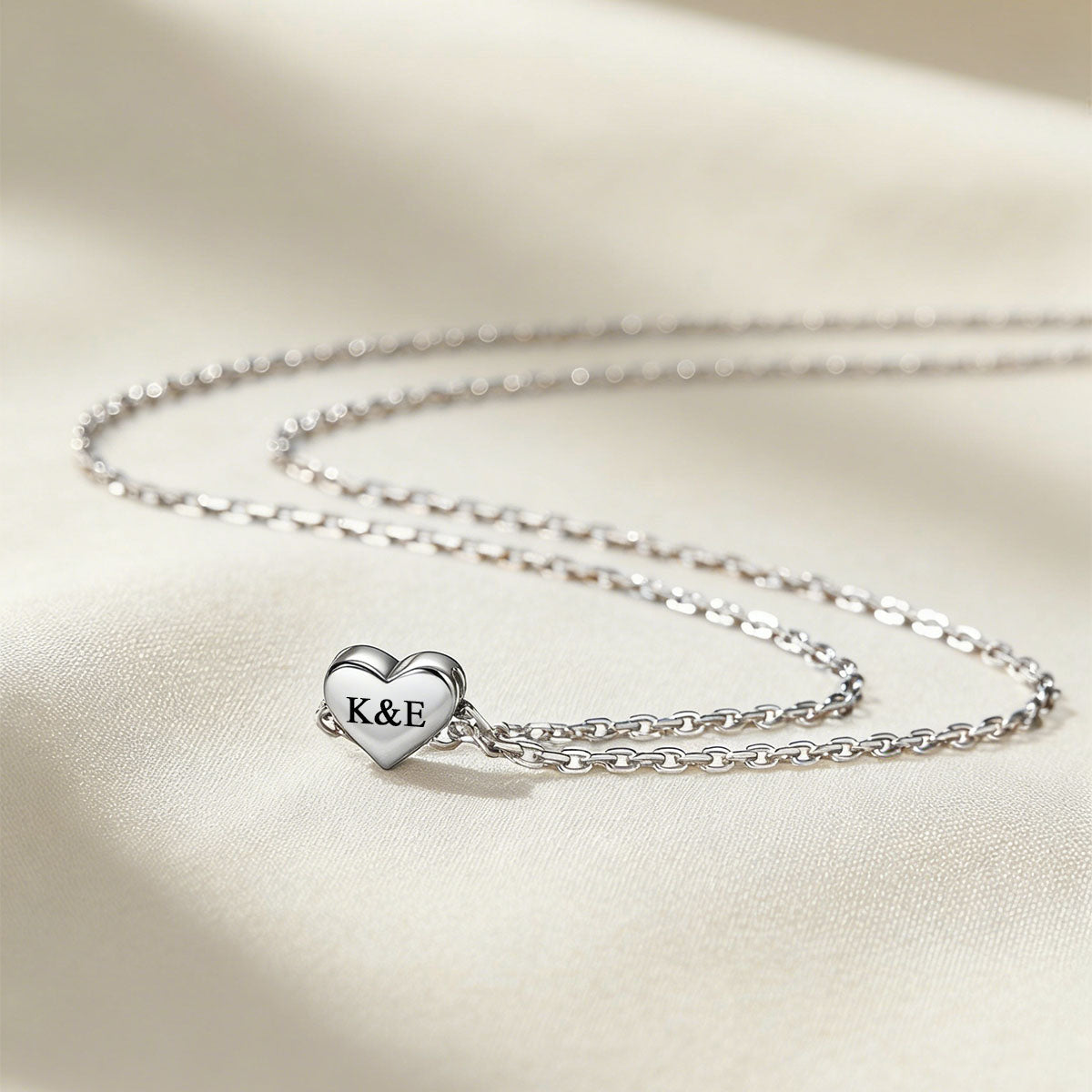 Tiny Heart Bracelet in 925 Sterling Silver