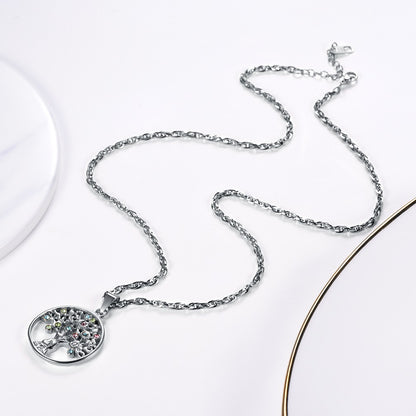 Tree of Life Necklace in Stainless Steel 