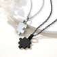 Personalized Puzzle Matching Necklaces for Couple