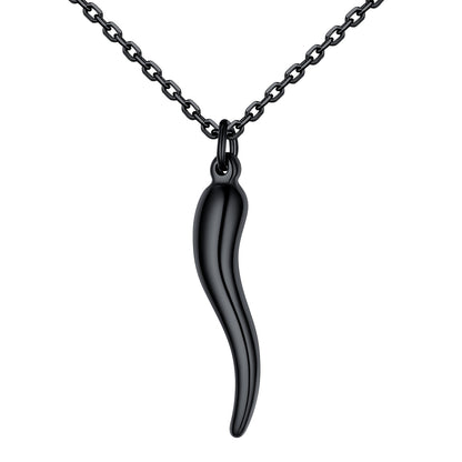 Italian Horn Necklace Cornicello Necklace