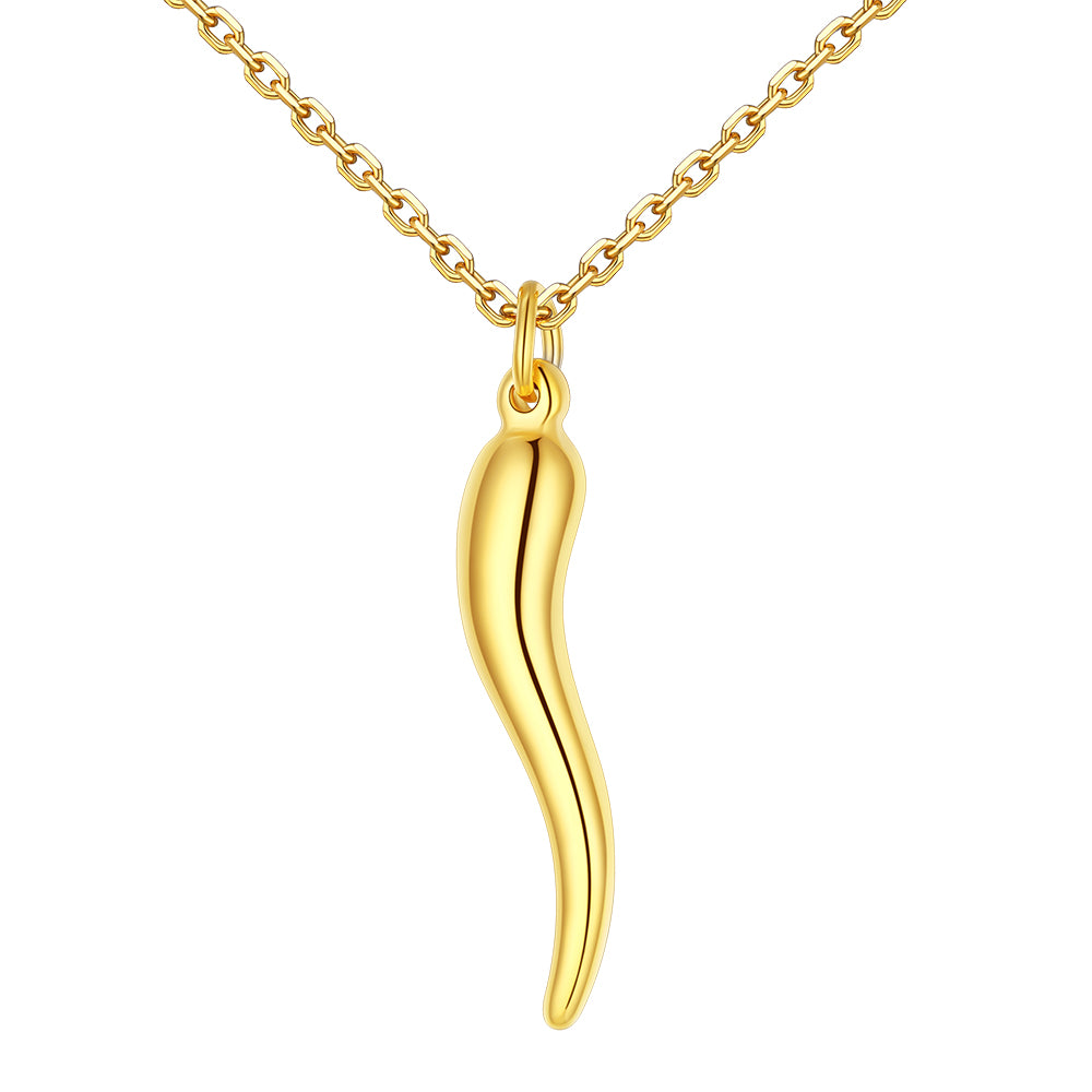 Italian Horn Necklace Cornicello Necklace