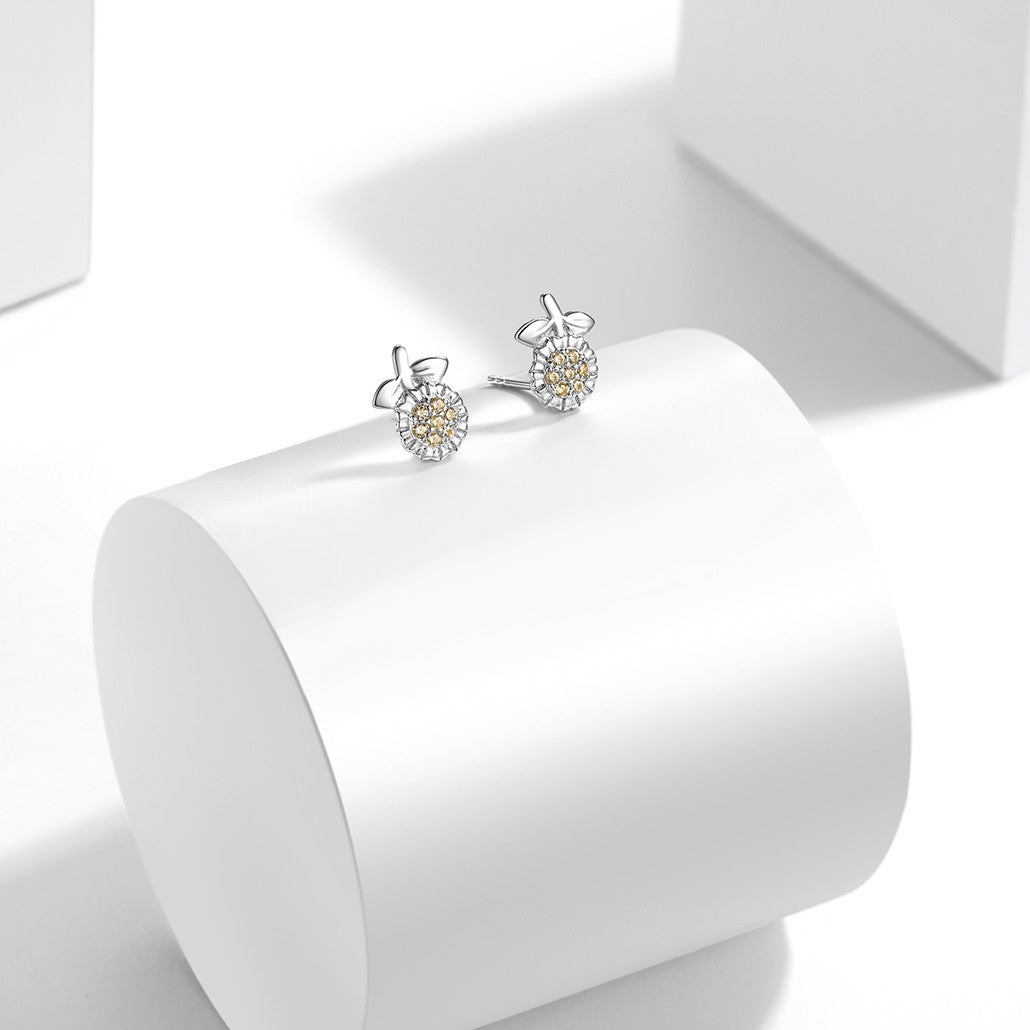 ⚡Flash Sale 925 Sterling Silver Sunflower Stud Earrings