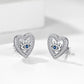 ⚡Flash Sale 925 Sterling Silver Heart Evil Eye Stud Earrings