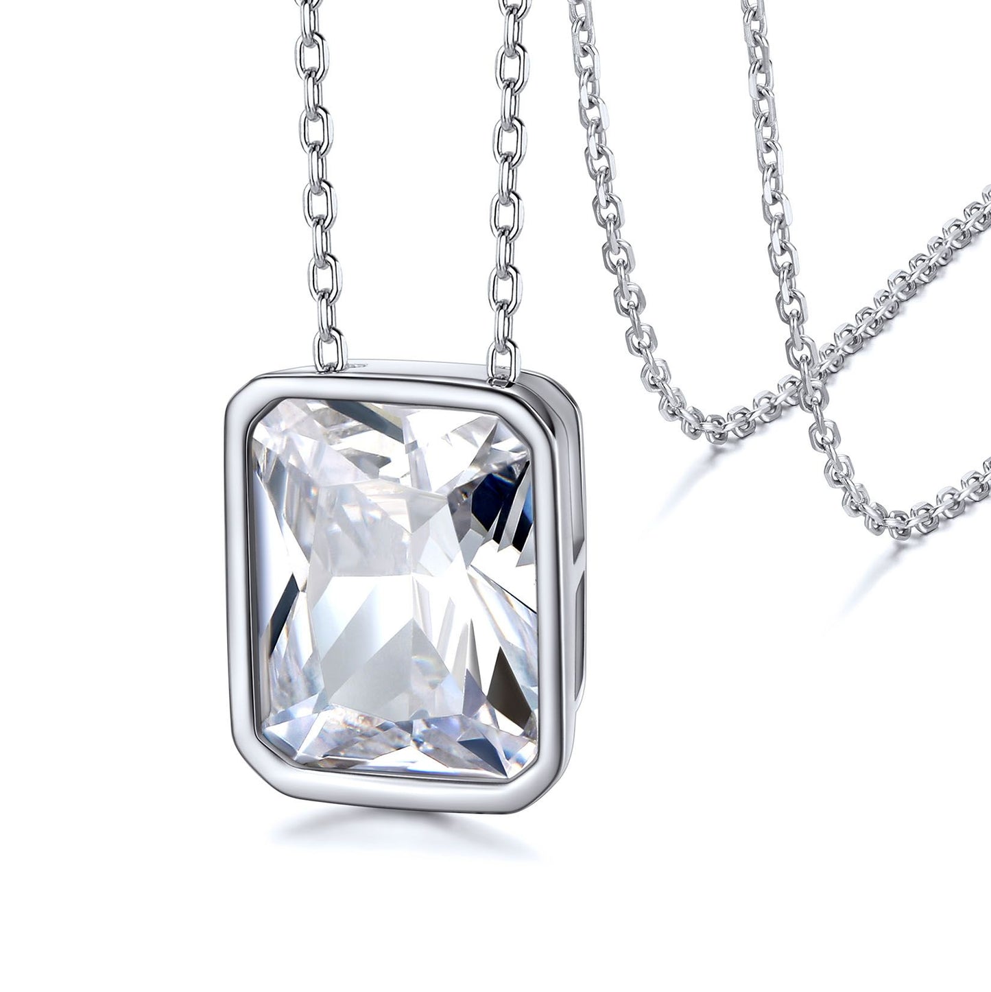 ⚡Flash Sale 925 Sterling Silver Cubic Zirconia Necklace