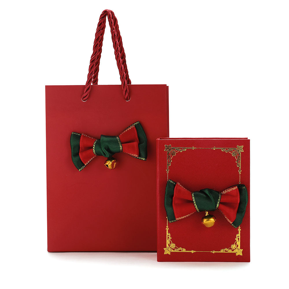 Vintage Book Shaped Gift Box and Gift Bag