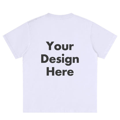  White Back Text T-Shirts for Women Men