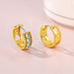 ⚡Flash Sale Birthstone Hoop Earrings for Women