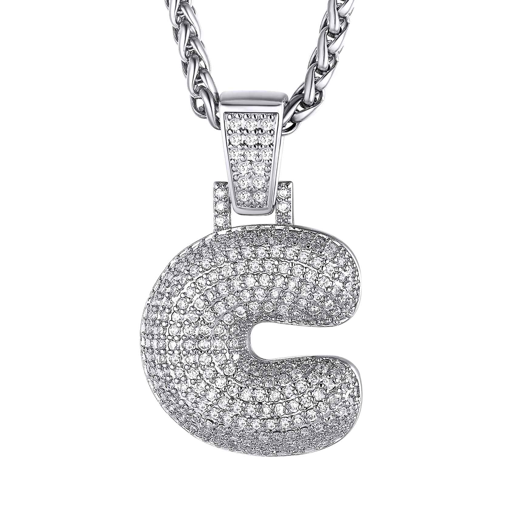 initial necklace C