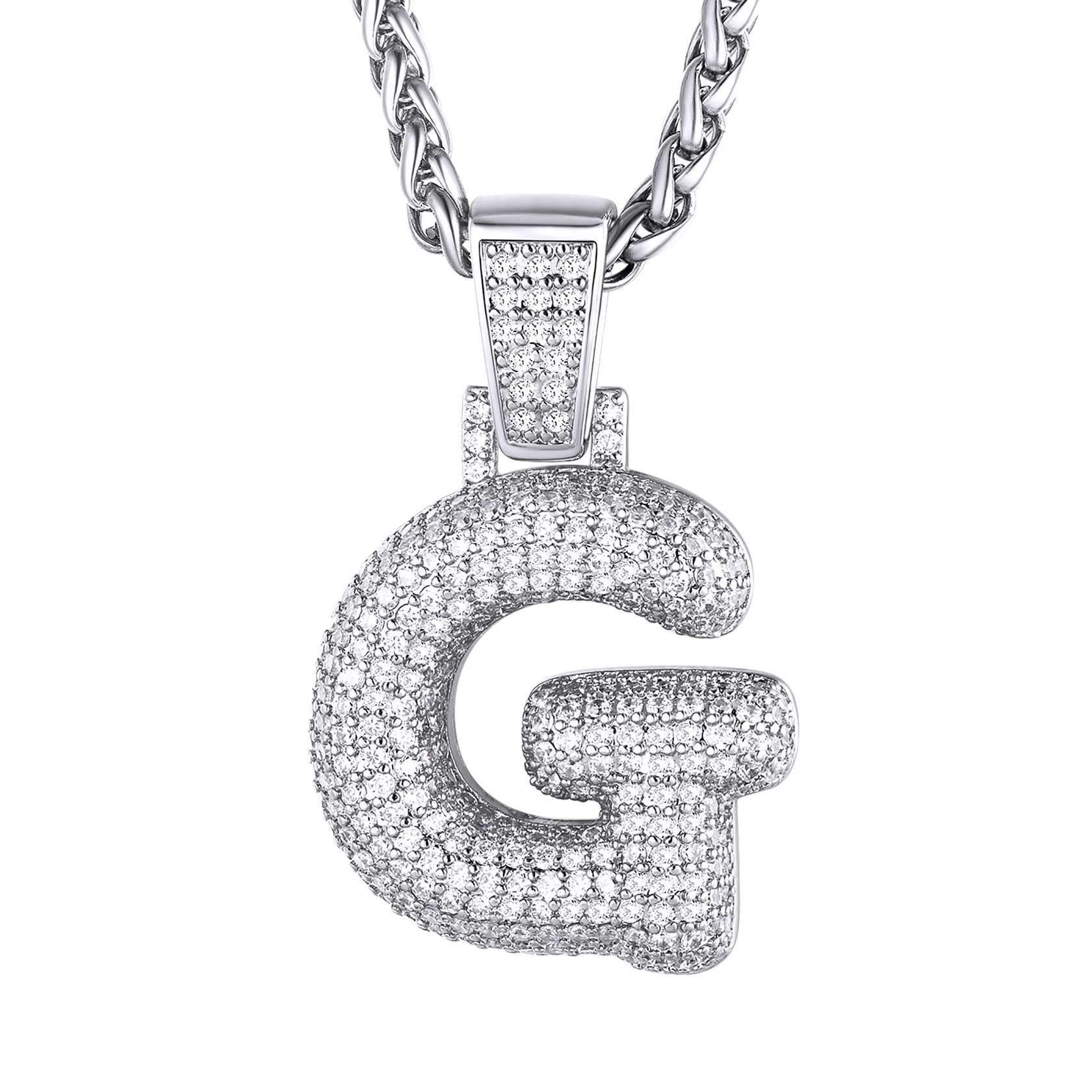 initial necklace G