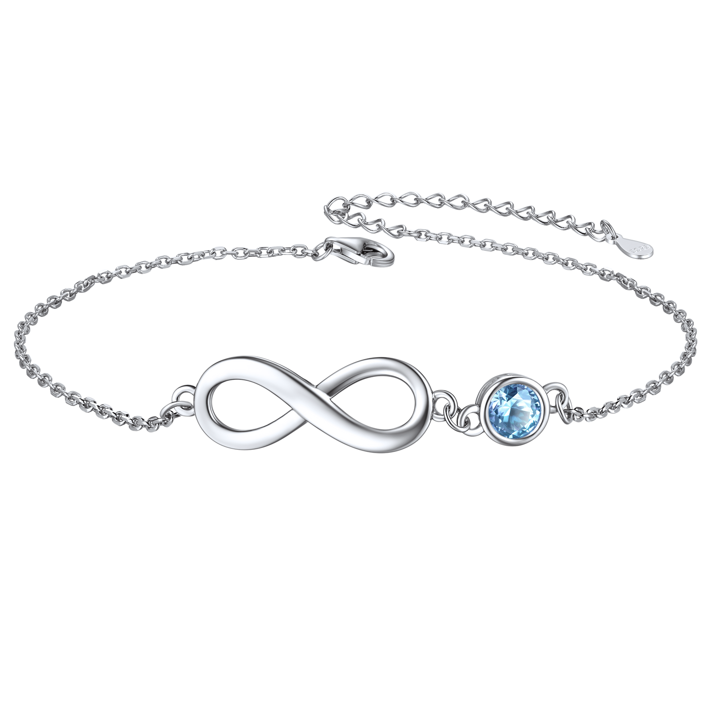  March Birthstone Anklet