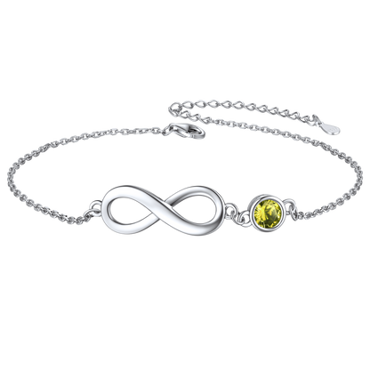 August  Birthstone Anklet