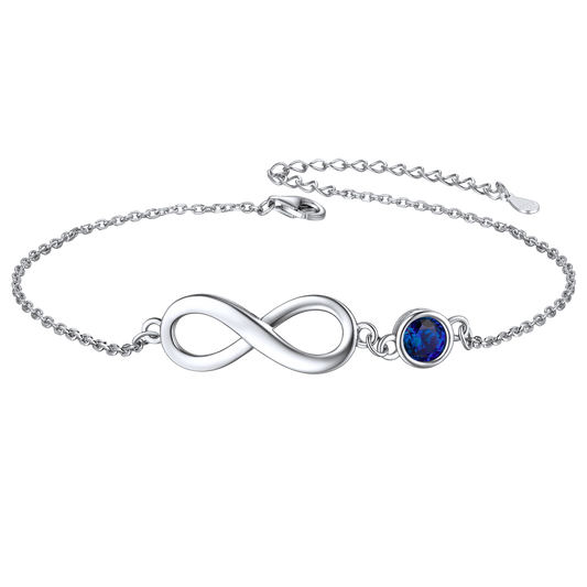 September  Birthstone Anklet