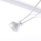 Sterling Silver Spider Pearl Necklace Pendant