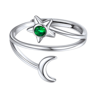 May Birthstone Ring 