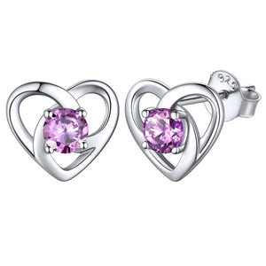 birthstone earrings CE13944B-6